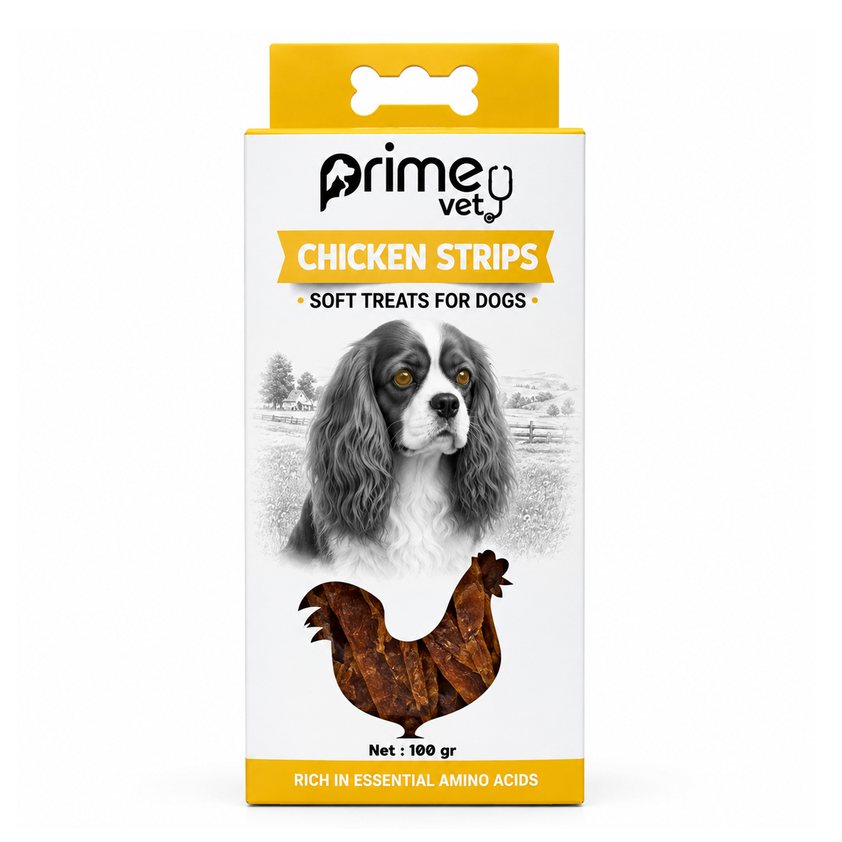 PrimeVet Chicken Strips 100 gr